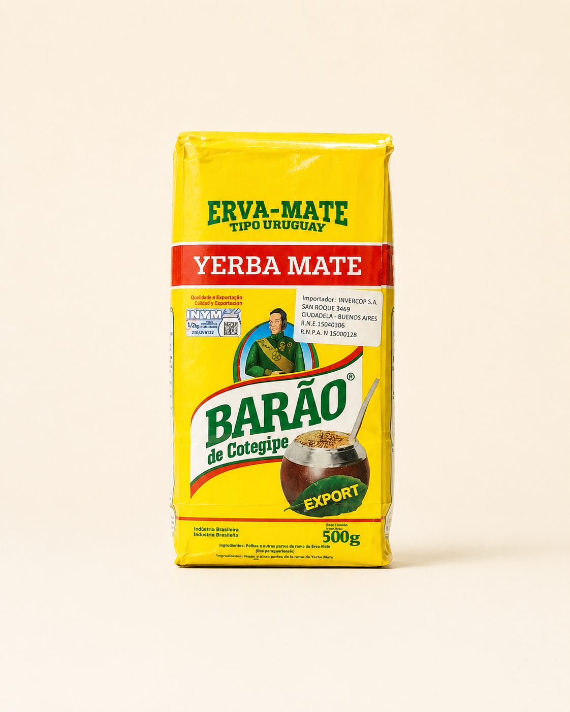 YERBA MATE BARAO 500G