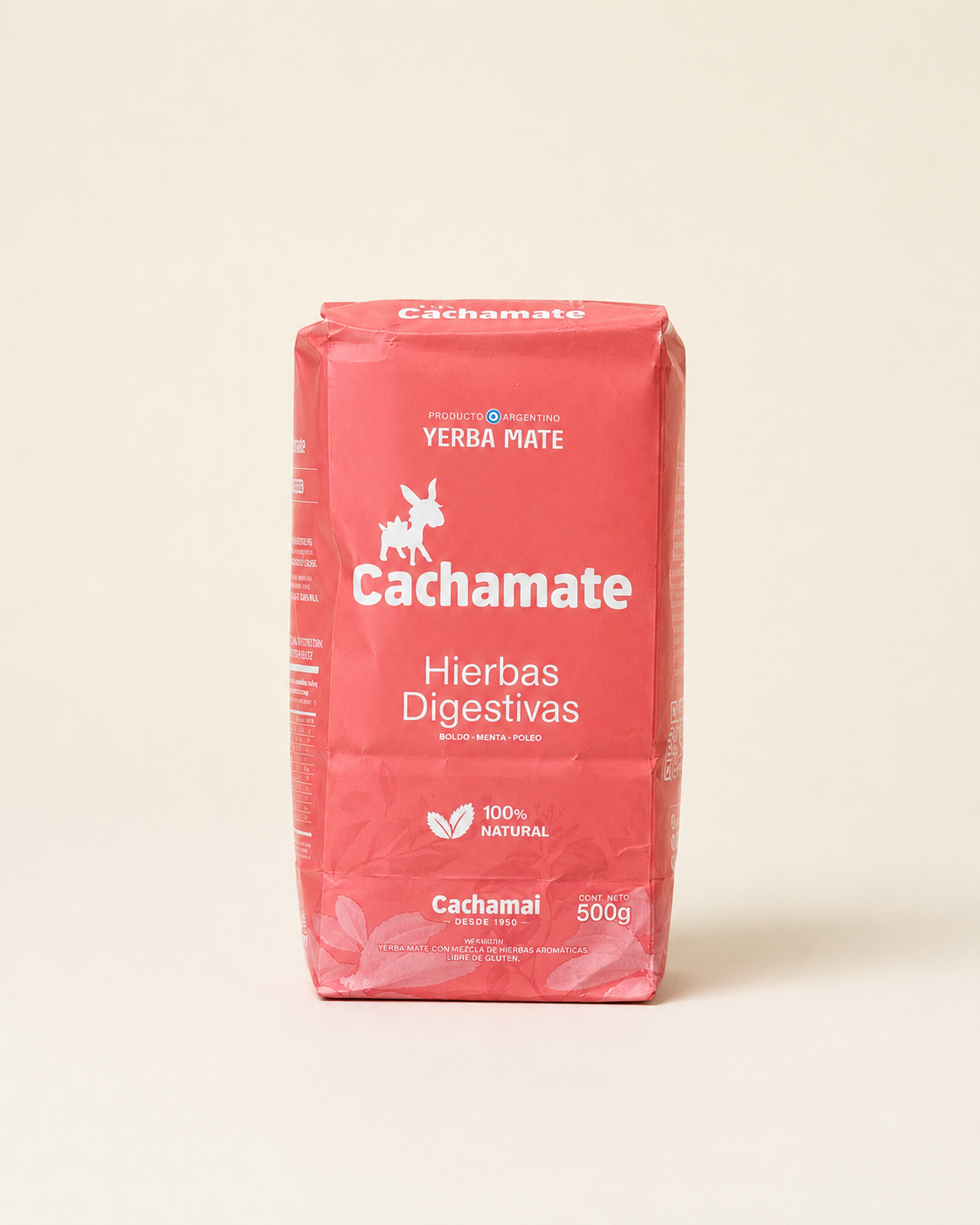 YERBA MATE CACHAMATE HIERBAS DIGESTIVAS 500g