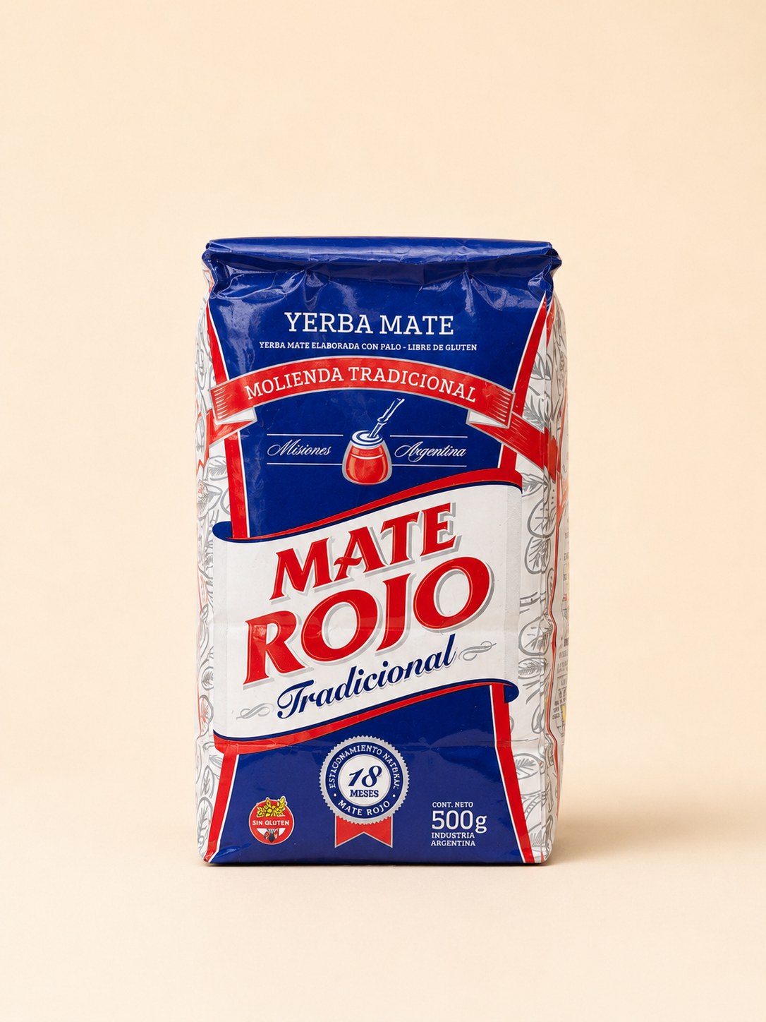 YERBA MATE ROJO TRADICIONAL 500g