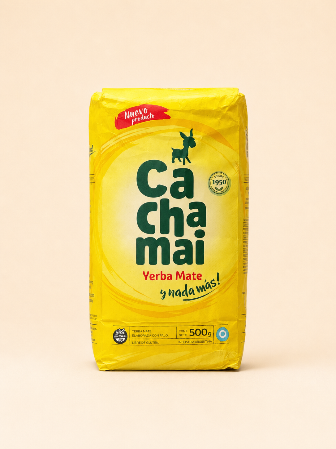 YERBA MATE CACHAMAI 500g