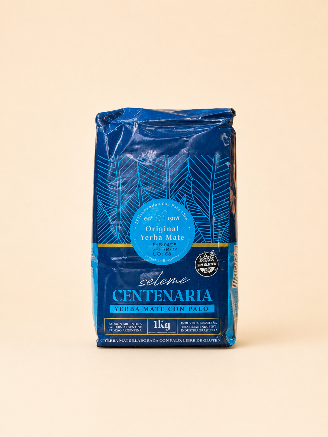 YERBA MATE CENTENARIA CON PALO 1kg