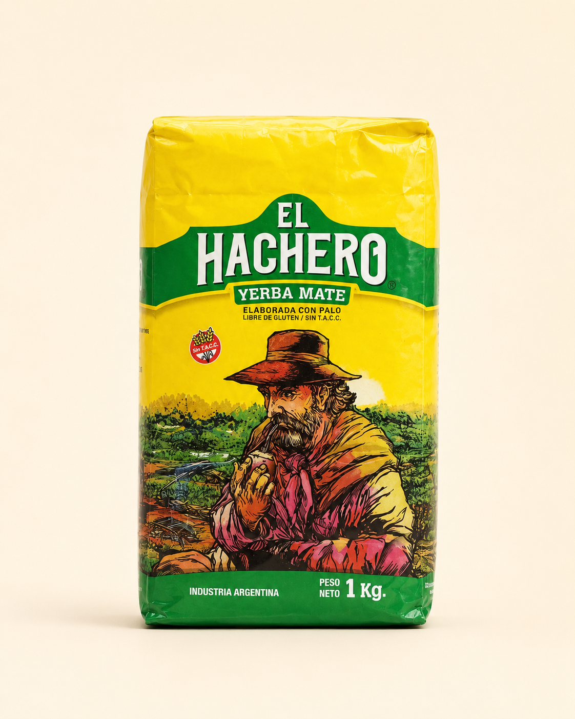 YERBA MATE EL HACHERO 1kg
