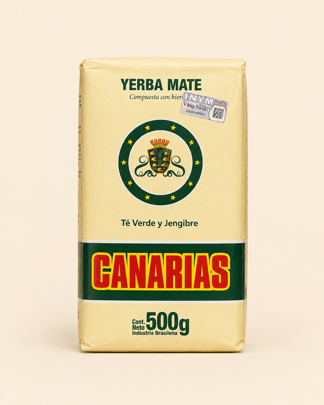YERBA MATE CANARIAS TÉ VERDE Y JENGIBRE 500g