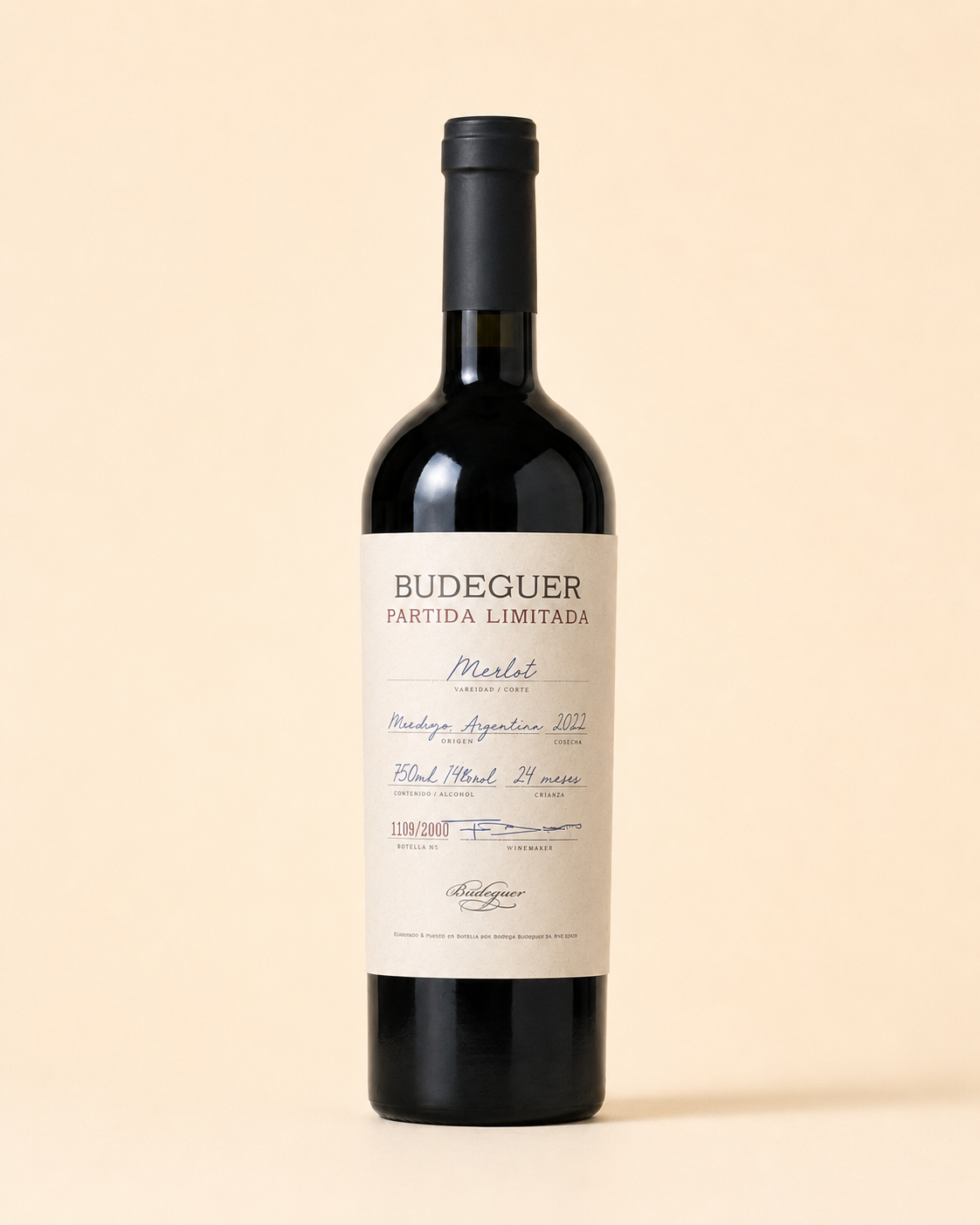 VINO BUDEGUER PARTIDA LIMITADA