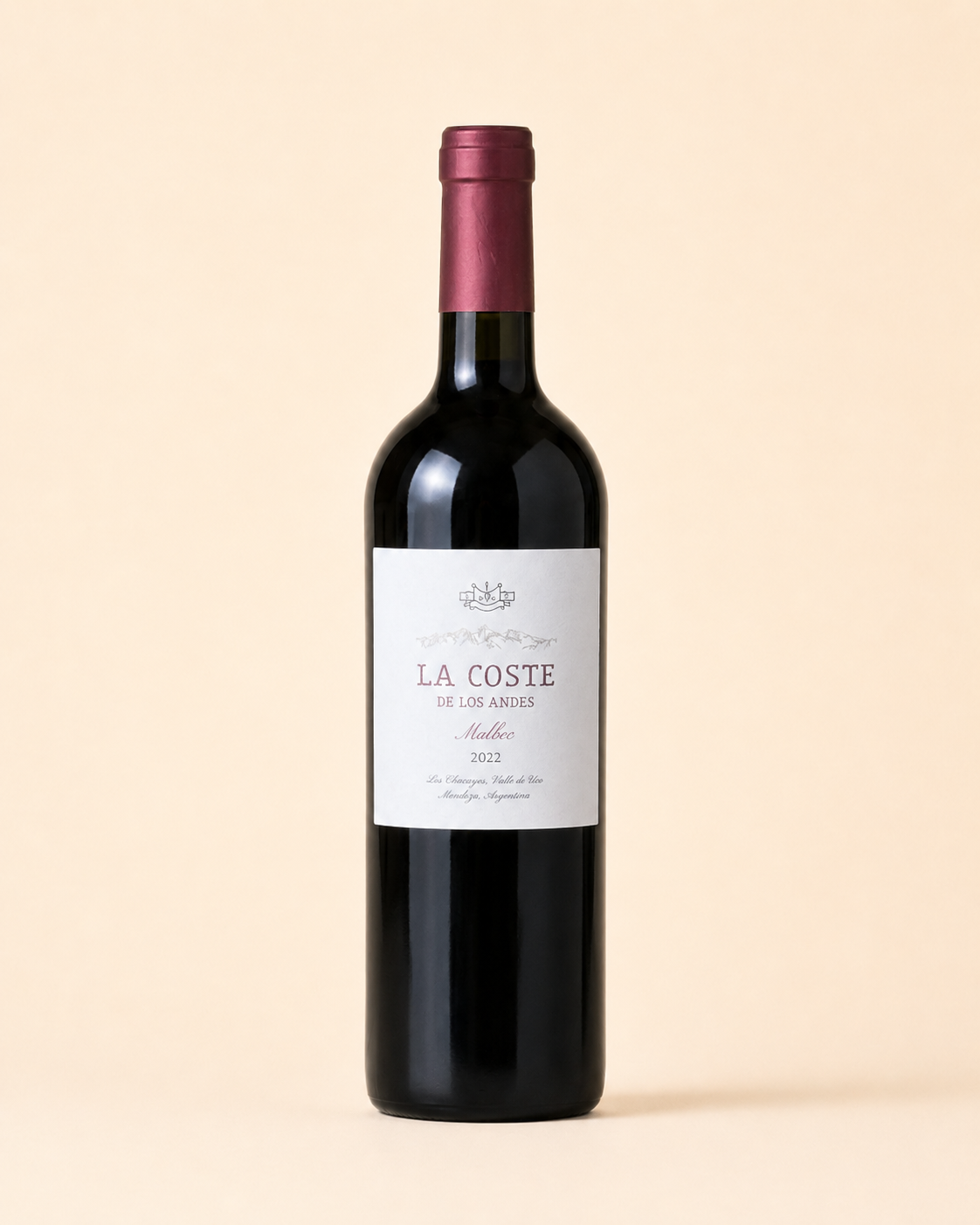 VINO LA COSTE DE LOS ANDES MALBEC