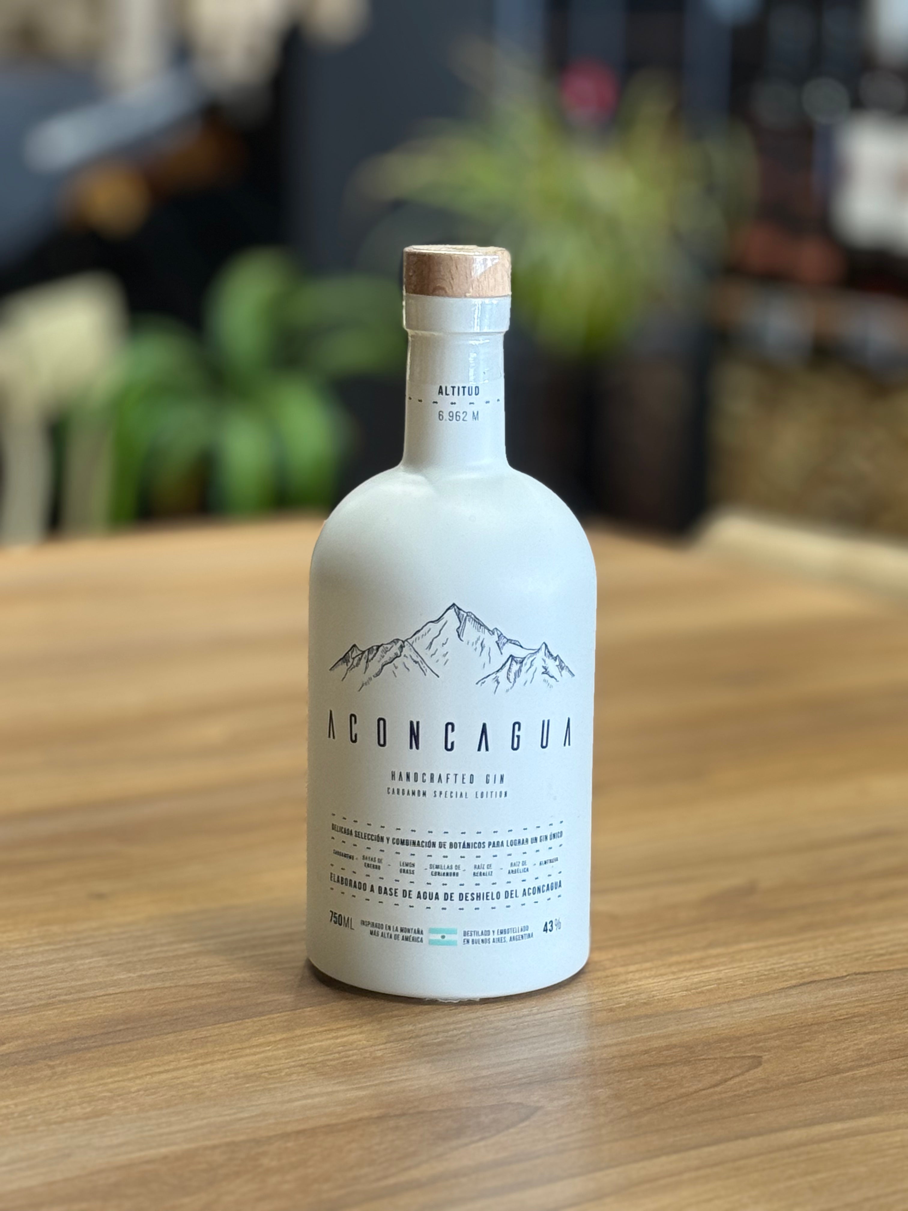 GIN ACONCAGUA HANDCRAFTED CARDAMOMO Y LEMONGRASS