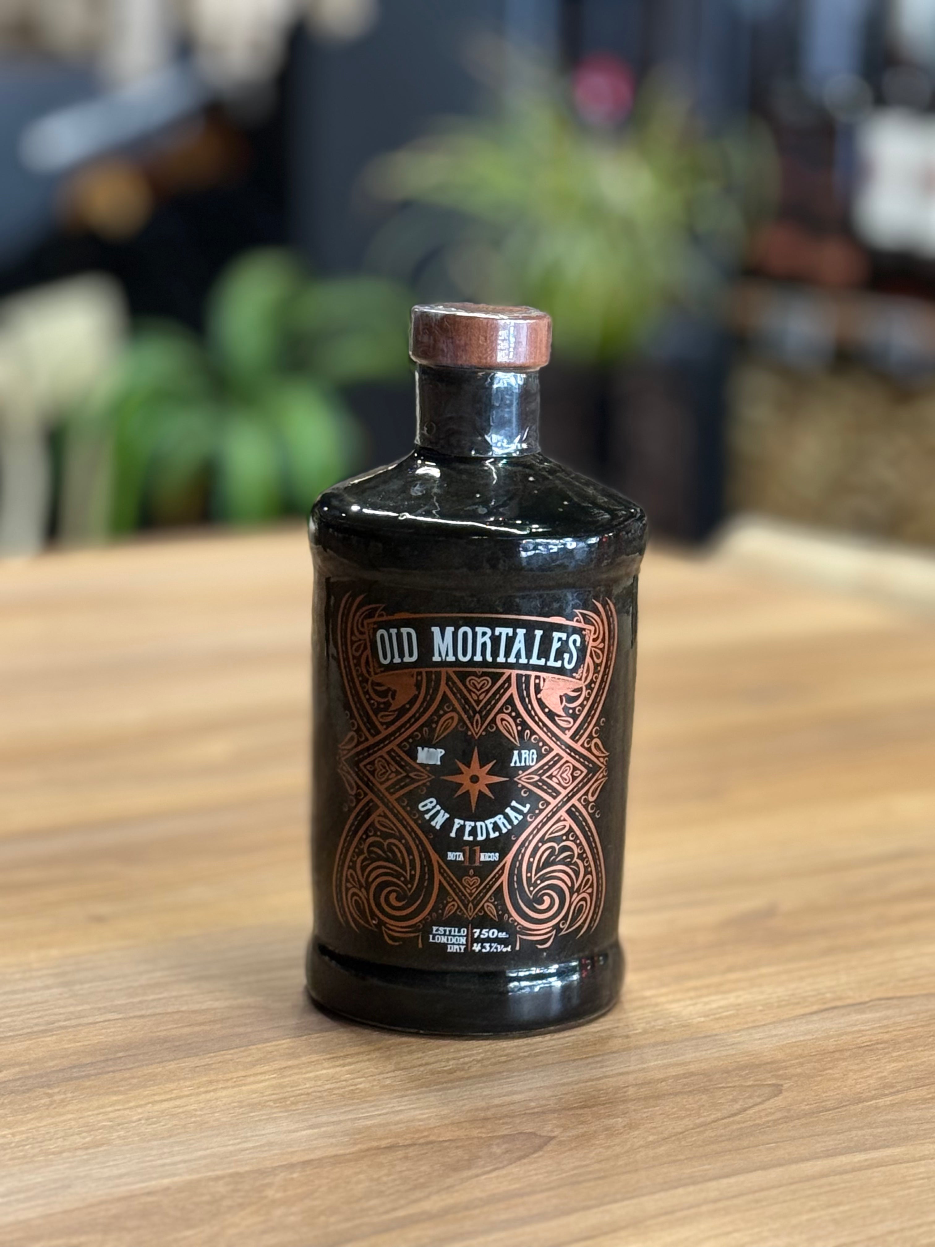GIN OID MORTALES FEDERAL BOTELLA CERÁMICA EDICIÓN LIMITADA