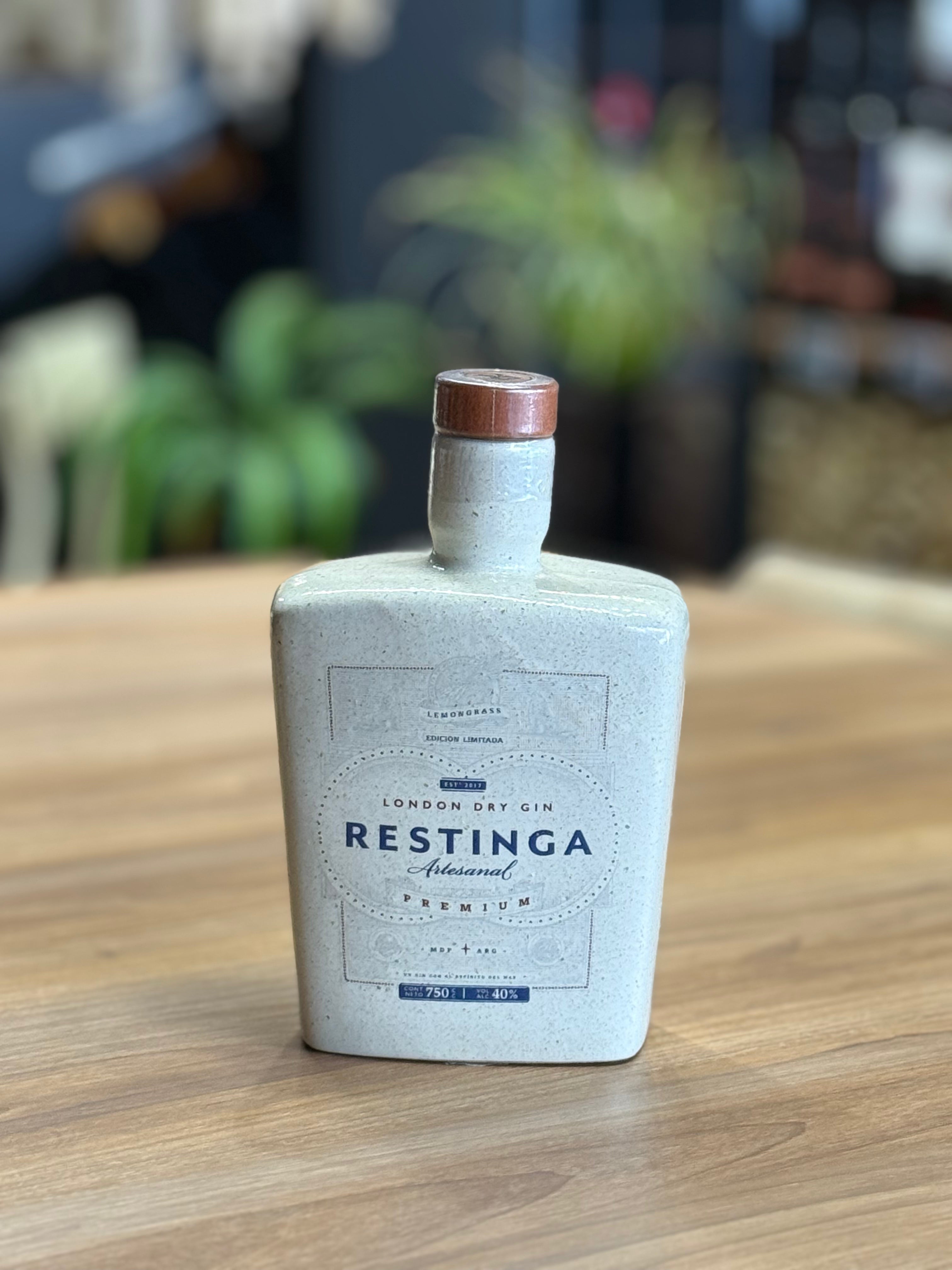 GIN RESTINGA LEMONGRASS BOTELLA CERÁMICA