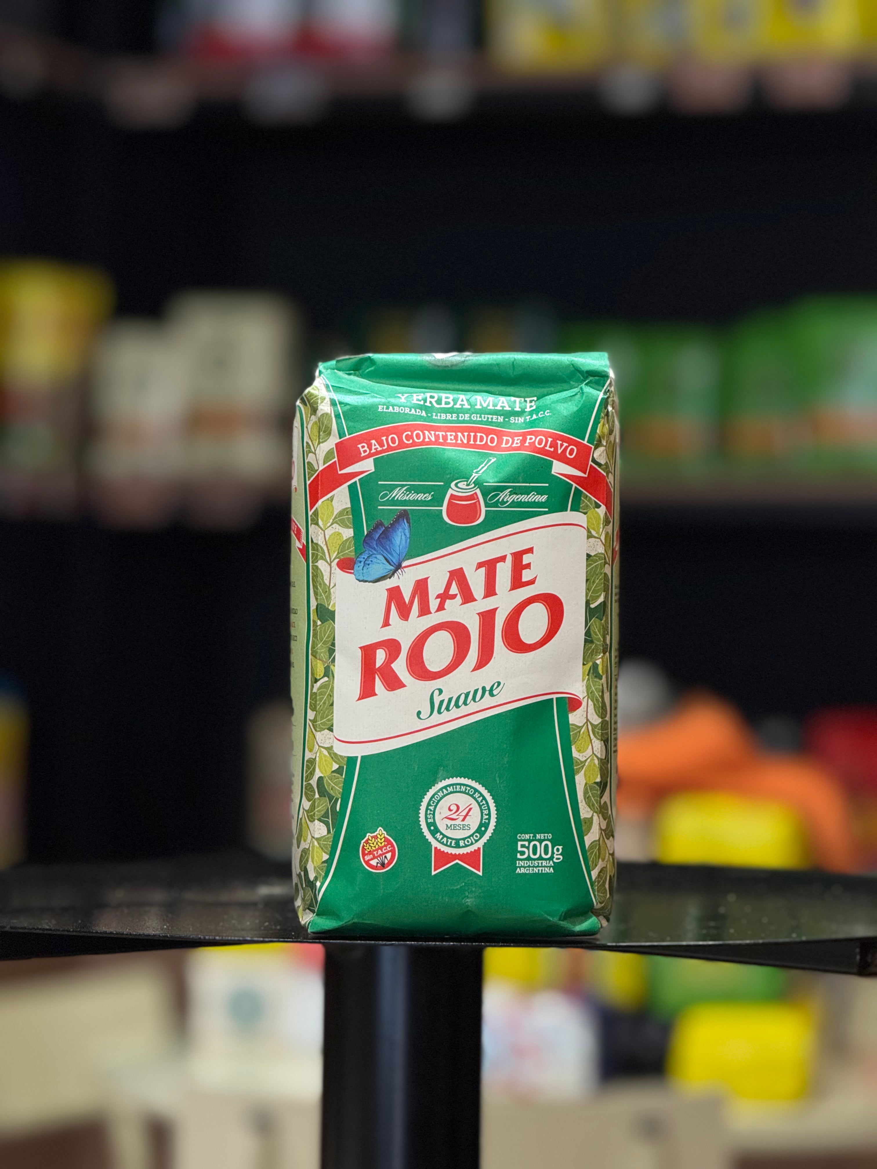 YERBA MATE MATE ROJO SUAVE VERDE